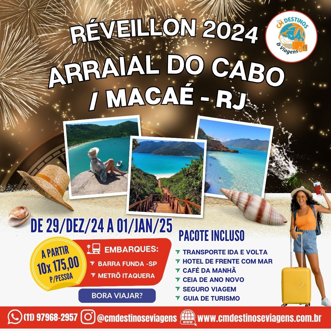 REVEILLON ARRRAIAL DO CABO E MACAE 2025